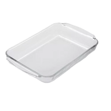 Cargar imagen en el visor de la galería, BANDEJA RECTANGULAR 2.73 LT GLASSIA