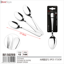 Cargar imagen en el visor de la galería, ELISA CUCHARA DE POSTRE C/3 PZ