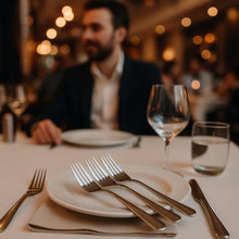 Cargar imagen en el visor de la galería, ELISA TENEDOR DE MESA C/3 PZ