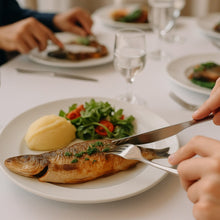 Cargar imagen en el visor de la galería, ELISA TENEDOR DE PESCADO C/3 PZ