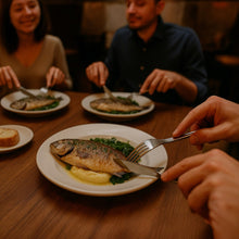 Cargar imagen en el visor de la galería, ELISA TENEDOR DE PESCADO C/3 PZ