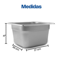 Cargar imagen en el visor de la galería, INSERTO ACERO INOXIDABLE 1/6x4.0"