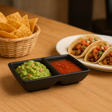 Cargar imagen en el visor de la galería, JET BLACK SALSERA 2 COMPARTIMIENTOS