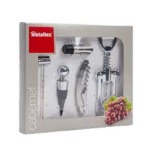 Cargar imagen en el visor de la galería, JUEGO DE VINO CABERNET METALTEX