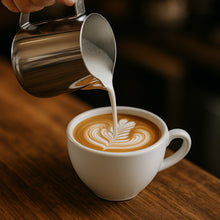 Cargar imagen en el visor de la galería, LECHERA DE ACERO INOX 12 OZ