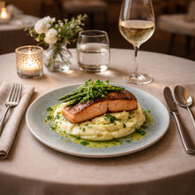 Cargar imagen en el visor de la galería, LUCA OCEAN BLUE PLATO TRINCHE 27 CM