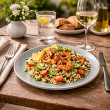 Cargar imagen en el visor de la galería, LUCA OCEAN BLUE PLATO TRINCHE 27 CM