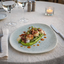 Cargar imagen en el visor de la galería, LUCA OCEAN BLUE PLATO TRINCHE 33 CM