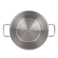 Cargar imagen en el visor de la galería, OLLA FONDO 40 QT C/TAPA AC INOX 18/8