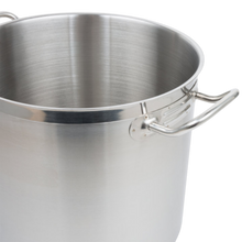 Cargar imagen en el visor de la galería, OLLA FONDO 40 QT C/TAPA AC INOX 18/8