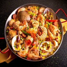 Cargar imagen en el visor de la galería, PAELLERA DE HIERRO 28 CM LACOR