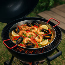 Cargar imagen en el visor de la galería, PAELLERA DE HIERRO 36 CM LACOR