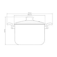 Cargar imagen en el visor de la galería, PARIS LR OLLA 26 CM ALTA C/TAPA