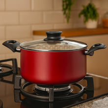 Cargar imagen en el visor de la galería, PARIS LR OLLA 26 CM ALTA C/TAPA