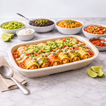 Cargar imagen en el visor de la galería, PLATO CUADRILONGO 10" BEIGE