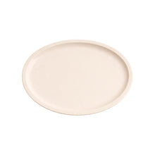 Cargar imagen en el visor de la galería, PLATO OVALADO 13.0" BEIGE 34 CM