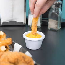 Cargar imagen en el visor de la galería, RAMEKIN MELAMINA 1.5 OZ BLANCO (ALTO)