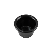 Cargar imagen en el visor de la galería, RAMEKIN MELAMINA 1.5 OZ NEGRO (ALTO)