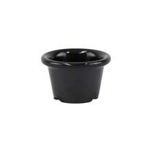 Cargar imagen en el visor de la galería, RAMEKIN MELAMINA 1.5 OZ NEGRO (ALTO)