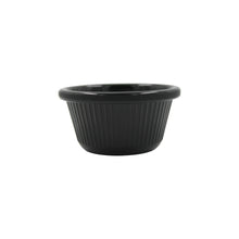 Cargar imagen en el visor de la galería, RAMEQUIN DE 4 OZ RAYADO NEGRO DIAMANTE