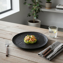 Cargar imagen en el visor de la galería, RIVOLI PLATON RED 32 CM NEGRO MATE