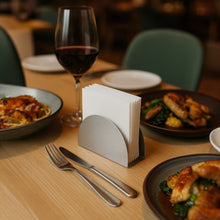 Cargar imagen en el visor de la galería, SERVILLETERO AC INOX MEDIA LUNA