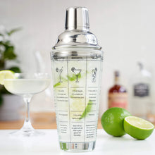 Cargar imagen en el visor de la galería, SHAKER C/VASO DE VIDRIO