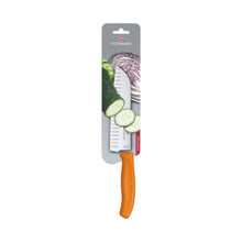Cargar imagen en el visor de la galería, SWISS CUCHILLO SANTOKU 17 CM NARANJA