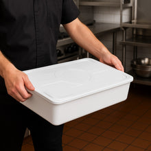 Cargar imagen en el visor de la galería, TAPA P/CAJA PARA MASA DE PIZZA 20.5 LT PP