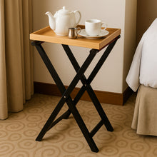 Cargar imagen en el visor de la galería, TIJERA P/CHAROLA DE SERVICIO MADERA