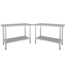 Cargar imagen en el visor de la galería, MESA TRABAJO ISLA 1.20 x 60 x 90 CM