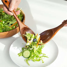 Cargar imagen en el visor de la galería, JUEGO DE ENSALADERA ACACIA 3 PZ