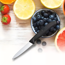 Cargar imagen en el visor de la galería, SWISS CLASSIC CUCHILLO LEGUMBRES 2 PZ NEGRO