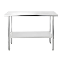 Cargar imagen en el visor de la galería, MESA DE TRABAJO AC INOX 430 THUNDER GROUP