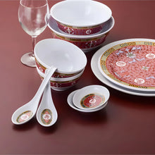 Cargar imagen en el visor de la galería, LONGEVITY PLATO RED 32 CM 12 5/8"