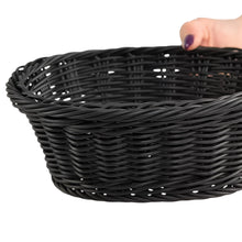 Cargar imagen en el visor de la galería, CESTA TEJIDA OVALADA