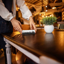 Cargar imagen en el visor de la galería, INDICADOR RESERVADO INOX 12 CM