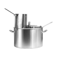 Cargar imagen en el visor de la galería, OLLA PARA COCCION DE PASTA C/4 PZ Y TAPA