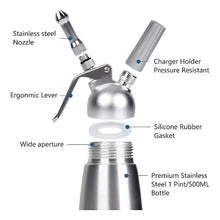 Cargar imagen en el visor de la galería, PISTON P/SIFON DE NATA DE ALUMINIO