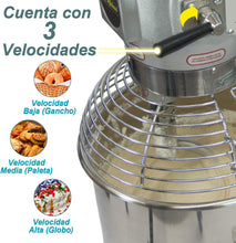 Cargar y reproducir el video en el visor de la galería, BATIDORA PLANETARIA 10 LT 450 W