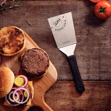 Cargar y reproducir el video en el visor de la galería, ESPATULA BLACK BURGUER 6" TRAMONTINA