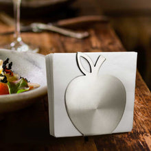 Cargar imagen en el visor de la galería, SERVILLETERO AC INOX MANZANA