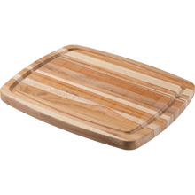 Cargar imagen en el visor de la galería, TABLA PARA ASADO 26X21X1,8 TECA