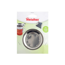 Cargar imagen en el visor de la galería, COLADERA PARA TE DE ACERO INOX METALTEX