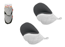 Cargar imagen en el visor de la galería, JGO DE 2 GUANTES PARA HORNO METALTEX