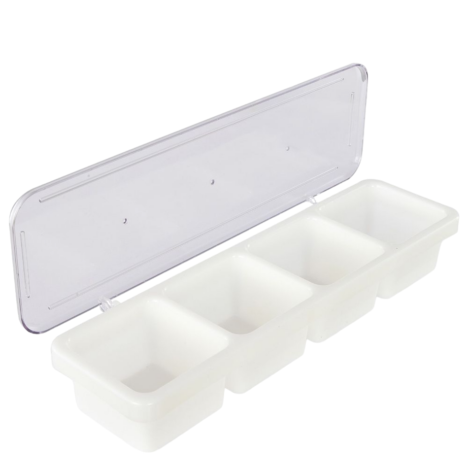 CAJA 4 DIV 18x5x3" SERVICIO DE BARRA