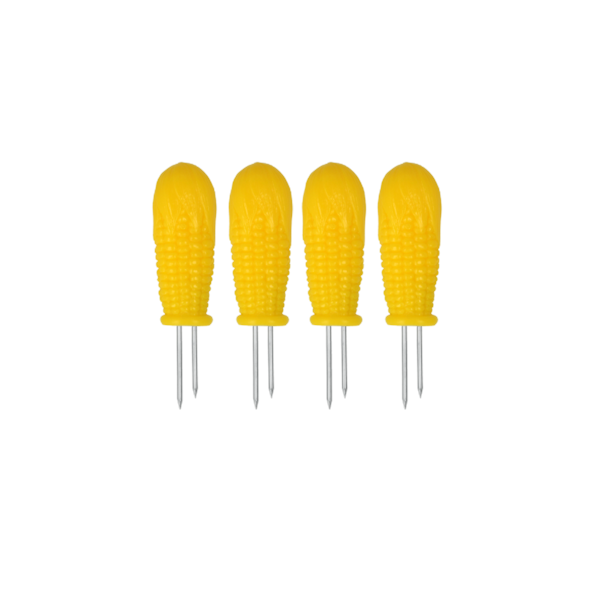 SET 4 TENEDORES PARA ELOTE METALTEX