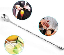 Cargar imagen en el visor de la galería, CUCHARA ESPIRAL COCTEL 45CM

