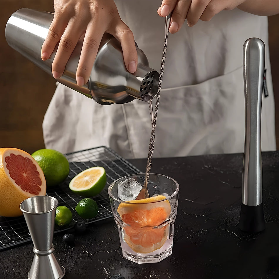 CUCHARA ESPIRAL COCTEL 45CM