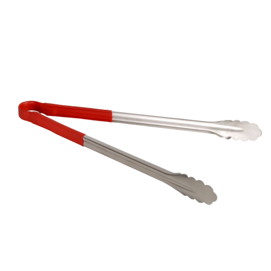 PINZA DE ACERO 16" MGO ROJO